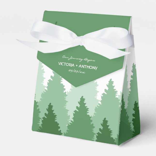 Gastgeschenk Hochzeit für Grünwald Geschenkschachtel (Vorderseite)