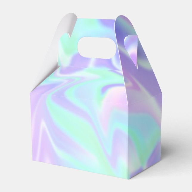 Gastgeschenk Hochzeit für hübsche Pastell-Design Geschenkschachtel (Vorderseite)