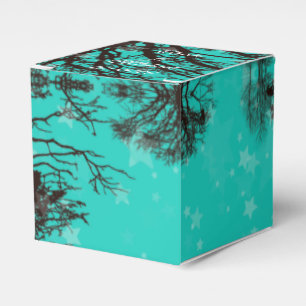 Gastgeschenk Hochzeit für rustikale Schwarz-Blau-A Geschenkschachtel