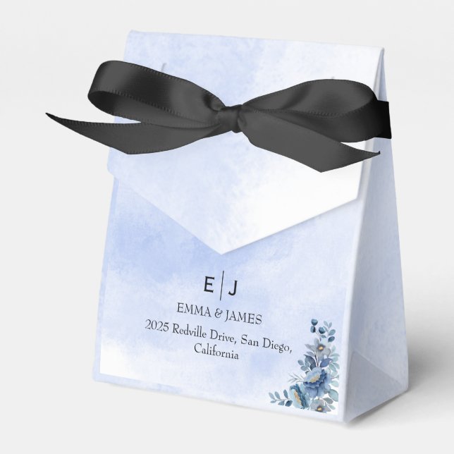Gastgeschenk Hochzeit Geschenkschachtel (Vorderseite)