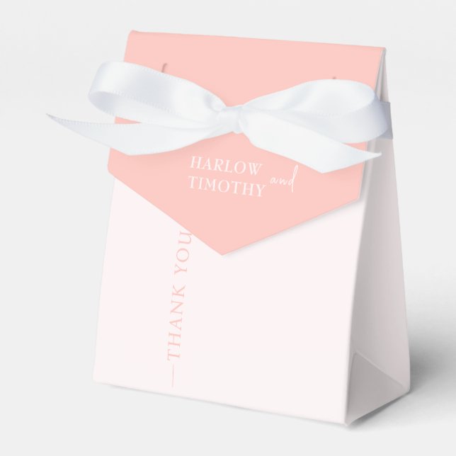 GASTGESCHENK HOCHZEIT IN PINKBLUSTER GESCHENKSCHACHTEL (Vorderseite)