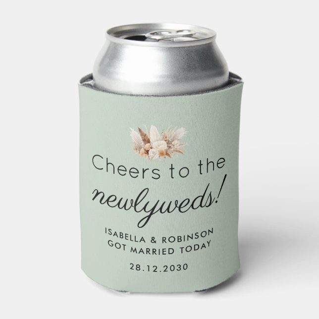 Gastgeschenk Hochzeit jubelt auf die New-Weeds-Sei Dosenkühler (Kanne Vorderseite)
