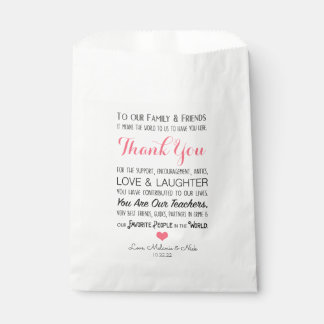 Gastgeschenk Hochzeit Leckerei Danke, Nachricht pi Geschenktütchen