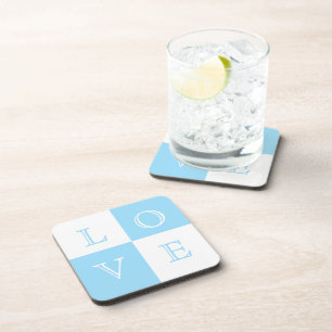 Gastgeschenk Hochzeit Liebe Untersetzer Set