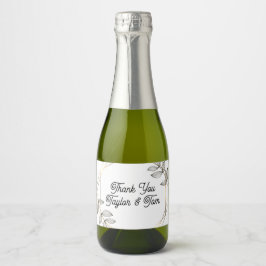 Gastgeschenk Hochzeit-Mini-Flaschen-Etiketten