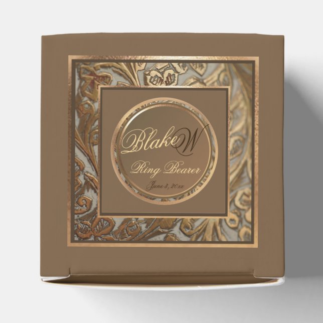 Gastgeschenk Hochzeit mit individuell anpassbaren  Geschenkschachtel (Oben)