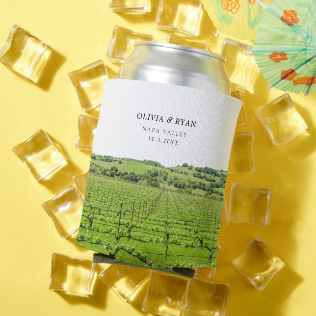Gastgeschenk Hochzeit Napa Dosenkühler (In Situ Sommer)