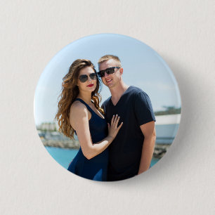 GASTGESCHENK HOCHZEIT PERSONALISIERTE FOTO-TASTEN BUTTON