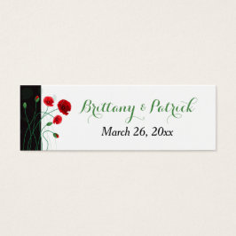 Gastgeschenk Hochzeit | Rote Pflaumen | Schwarz, G