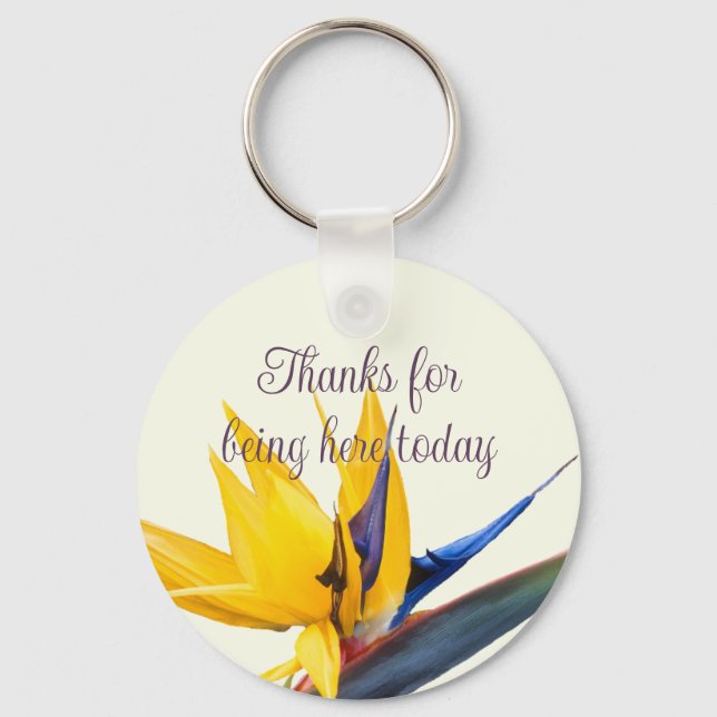 Gastgeschenk Hochzeit-Schlüsselring Schlüsselanhänger (Vorderseite)