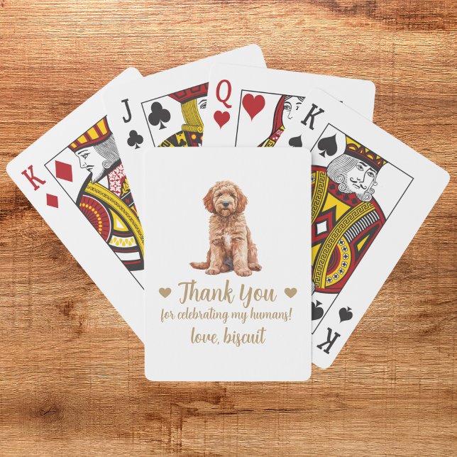 Gastgeschenk Hochzeit spielen von Hunden Spielkarten (Von Creator hochgeladen)