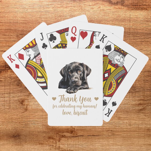 Gastgeschenk Hochzeit spielen von Hunden Spielkarten (Von Creator hochgeladen)