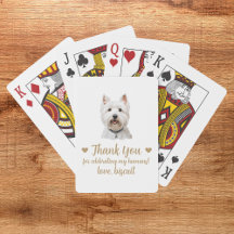 Gastgeschenk Hochzeit spielen von Hunden