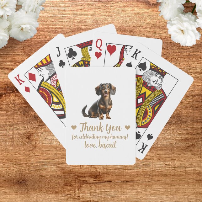 Gastgeschenk Hochzeit spielen von Hunden Spielkarten (Von Creator hochgeladen)