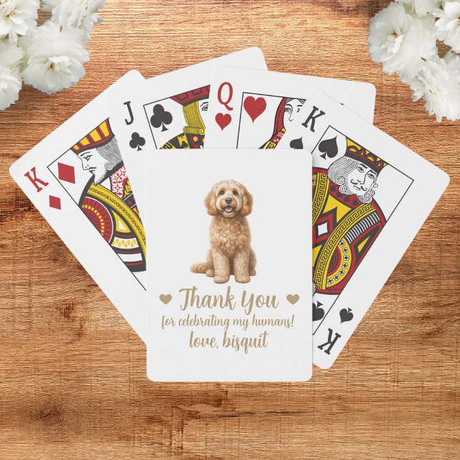 Gastgeschenk Hochzeit spielen von Hunden Spielkarten (Von Creator hochgeladen)