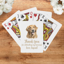 Gastgeschenk Hochzeit spielen von Hunden