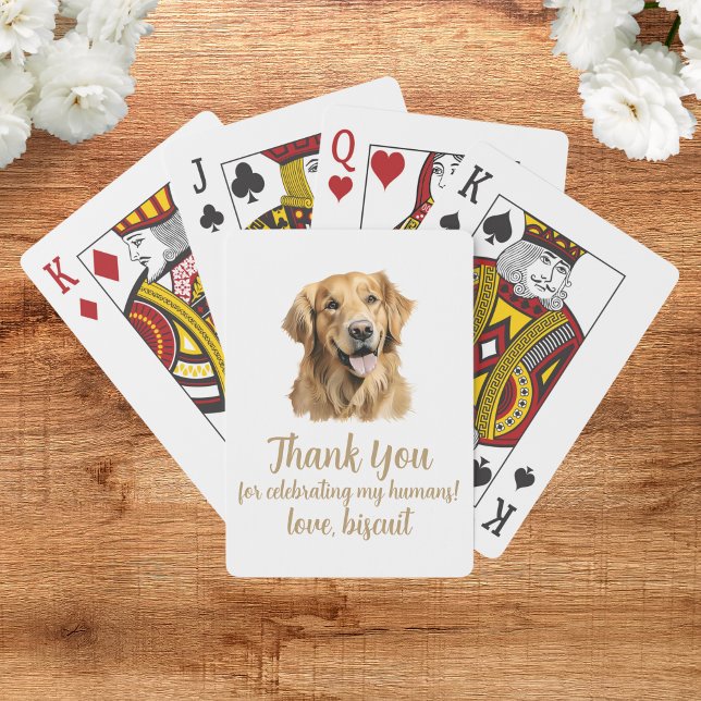 Gastgeschenk Hochzeit spielen von Hunden Spielkarten (Von Creator hochgeladen)