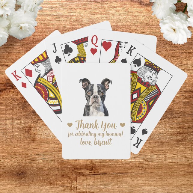Gastgeschenk Hochzeit spielen von Hunden Spielkarten (Von Creator hochgeladen)