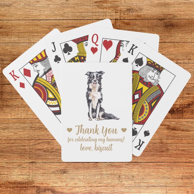 Gastgeschenk Hochzeit spielen von Hunden Spielkarten (Von Creator hochgeladen)