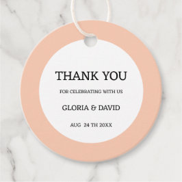 Gastgeschenk Hochzeit-Tags anzeigen Geschenkanhänger