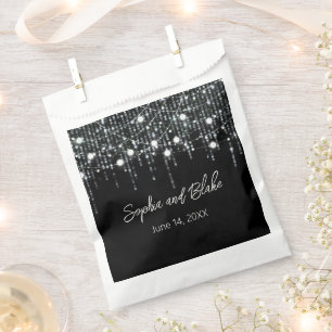 Gastgeschenk Hochzeit-Taschen für Schwarzweiß-Hang Geschenktütchen