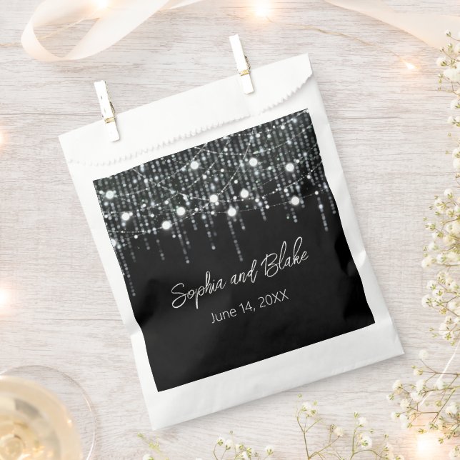Gastgeschenk Hochzeit-Taschen für Schwarzweiß-Hang Geschenktütchen (Ausgeschnitten)
