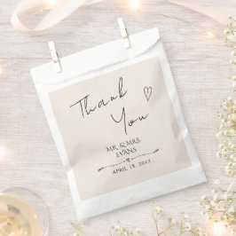 Gastgeschenk Hochzeit Taschen in а modernen Stil. Geschenktütchen