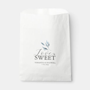 Gastgeschenk Hochzeit Taschen Liebe ist süße dufte Geschenktütchen