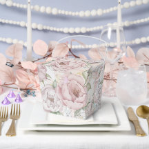 Gastgeschenk Hochzeit "Vintag Champagne Peony"