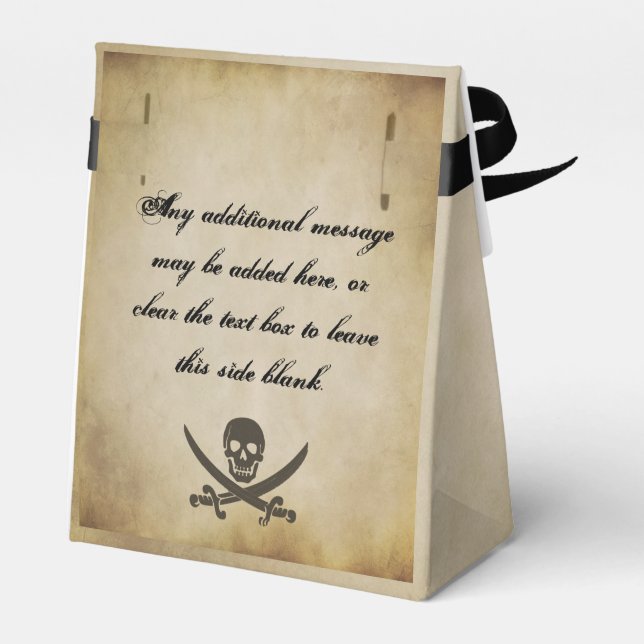 Gastgeschenk Hochzeit-Zelt-Box Geschenkschachtel (Rückseite)