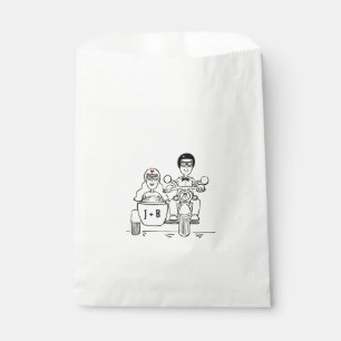 Gastgeschenk Hochzeiten für personalisierte Motorr Geschenktütchen