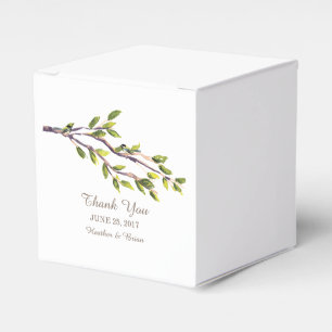 Gastgeschenk Hochzeiten für Pinselstriche Geschenkschachtel