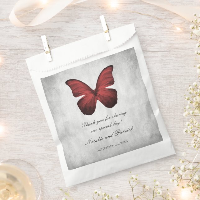 Gastgeschenk Hochzeiten Geschenktütchen (Ausgeschnitten)