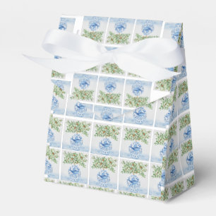 Gastgeschenk mit lackiertem italienischem Tile Ora Geschenkschachtel