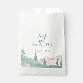 Gastgeschenke Hochzeit Naturwald Geschenktütchen