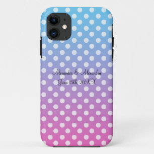 Gastgeschenke Hochzeiten aus blauem und rosa Polka title_seo2
