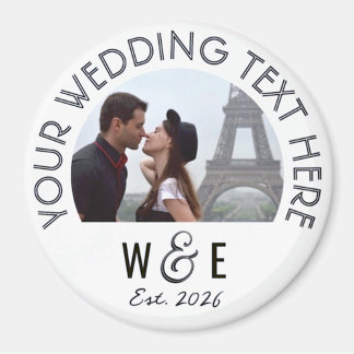Gastgeschenke Hochzeiten für benutzerdefinierte Ar Magnet