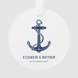 Gastgeschenke Hochzeiten für Bootanker im Beach Ho Ornament