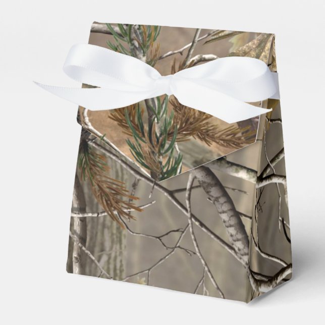Gastgeschenke Hochzeiten für die Jagd auf Camoufla Geschenkschachtel (Vorderseite)
