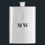 Gastgeschenke Hochzeiten für mit Monogramm benutze Flachmann<br><div class="desc">Mit Monogramm benutzerdefinierte Ehepaare Initialen Gastgeschenke Hochzeiten Flask großartig als Geschenke Gefallen für Trauzeugen,  Brautmädchen,  Hochzeit Brautparty</div>