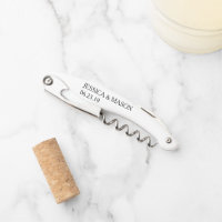 Gastgeschenke Hochzeiten mit Korkschrauben