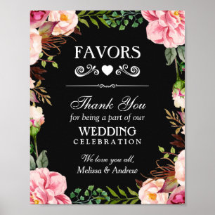 Gastgeschenke Hochzeiten Vielen Dank für Ihre Unte Poster