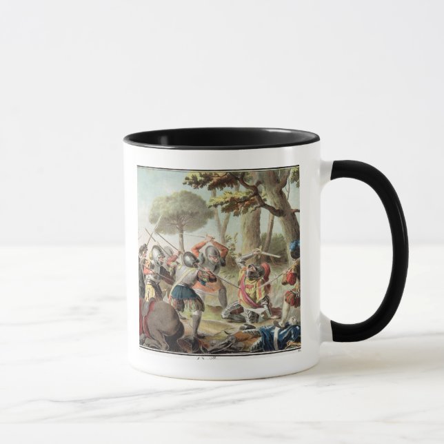 Gaston de Foix (1488-1512) getötet am Kampf von Tasse (Rechts)
