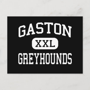 Gaston - Greyhounds - High School - Gaston Oregon Postkarte