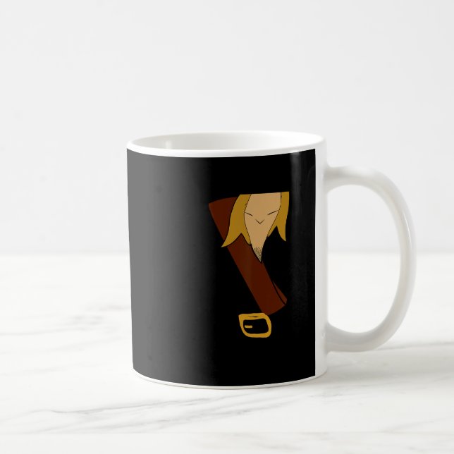 Gaston Halloween Kostümspass Kaffeetasse (Rechts)