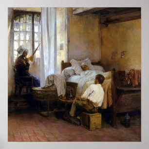 Gaston-La Touche das erste geborene Poster