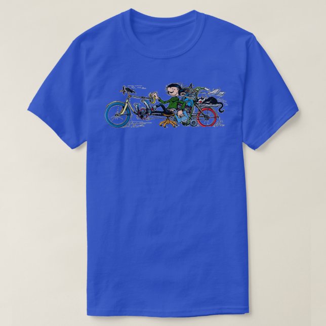 Gaston Lagaffe 2 T-Shirt (Design vorne)
