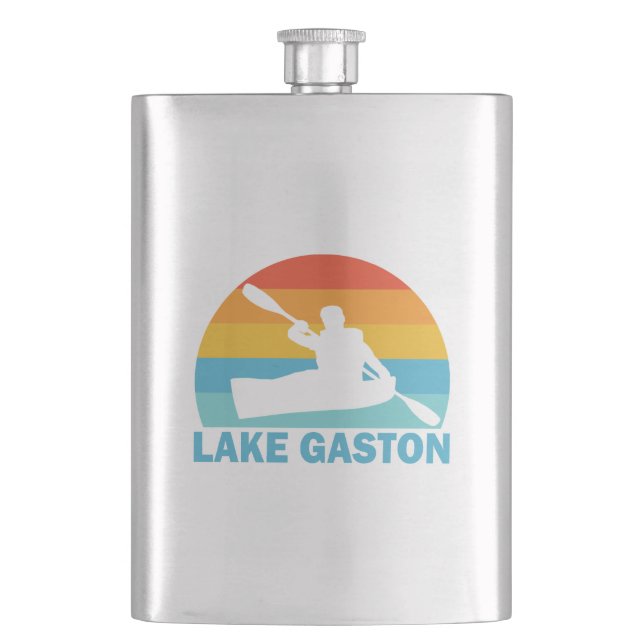 Gaston North Carolina Virginia Kayak Flachmann (Vorderseite)