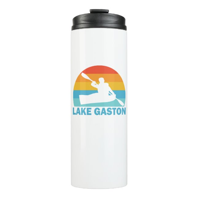 Gaston North Carolina Virginia Kayak Thermosbecher (Vorderseite)