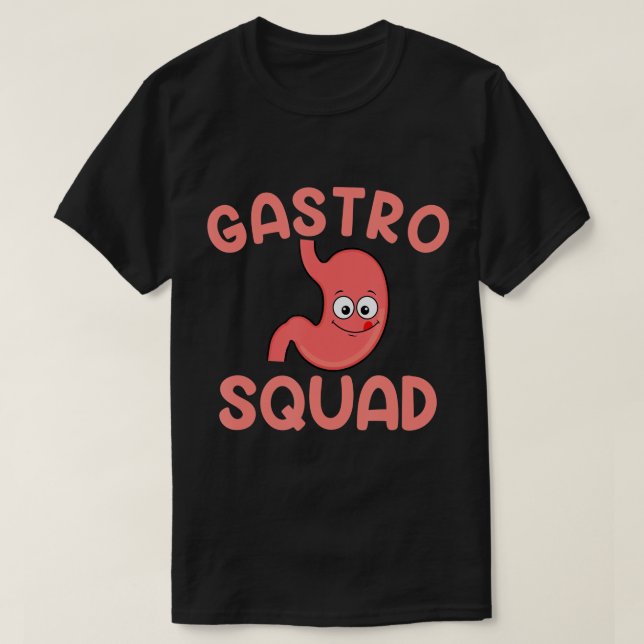 gastro-équipe Endoscopie Gastroentérologie T-shirt (Design devant)